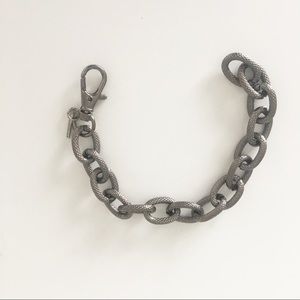 ell and Emm Jewelry - š Gunmetal Textured Link Bracelet š ell and Emm Jewelry - š Gunmetal Textured Link Bracelet š